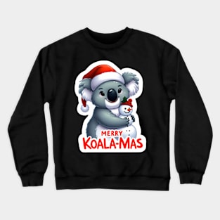 Merry Koala-Mas Crewneck Sweatshirt